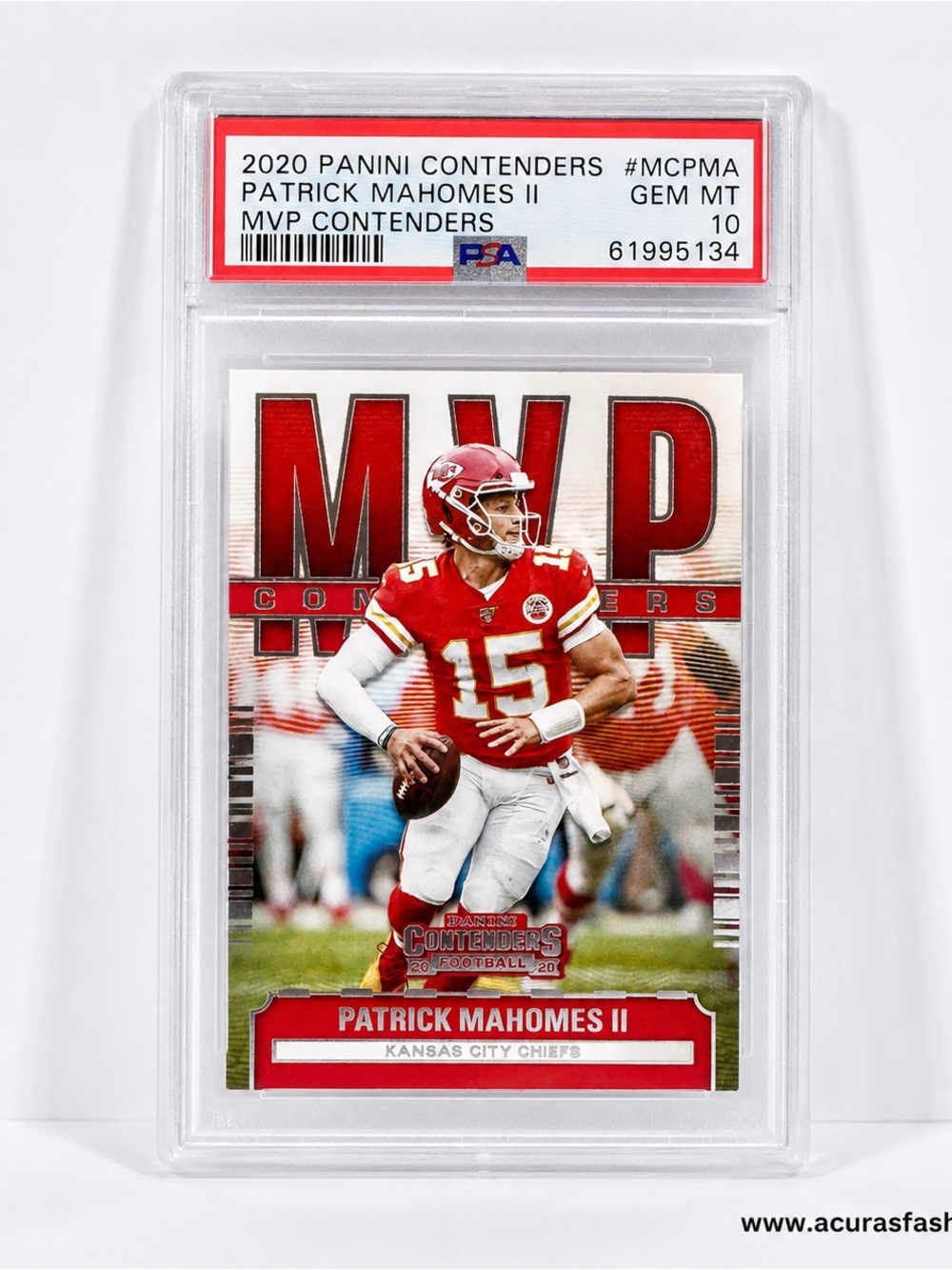 2020 Panini Mosaic Patrick Mahomes II PSA 10 Gem Mint